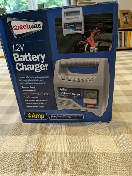 Photo of free Car battery charger (Camberley GU15) #1
