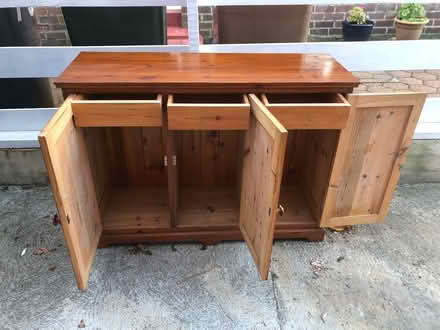 Photo of free Antique side board cupboard (Wideopen NE13) #3