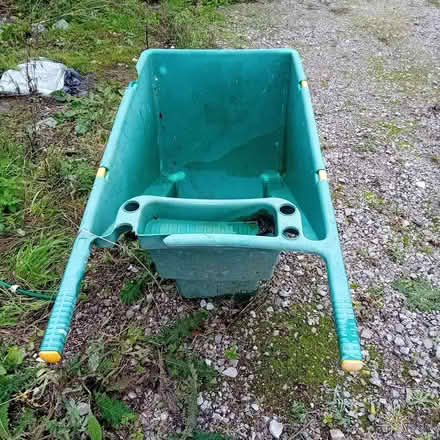 Photo of free Plastic wheelbarrow (Kempston West End MK43) #1