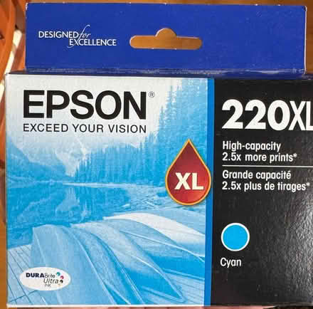 Photo of free Epson Printer Ink Cartridge (Gilmore St & Mountain View Ave) #1