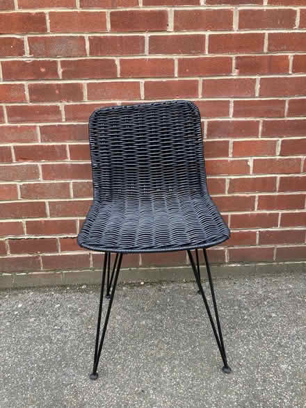 Photo of free Vintage style wicker chair (Copley Hill WF17) #2