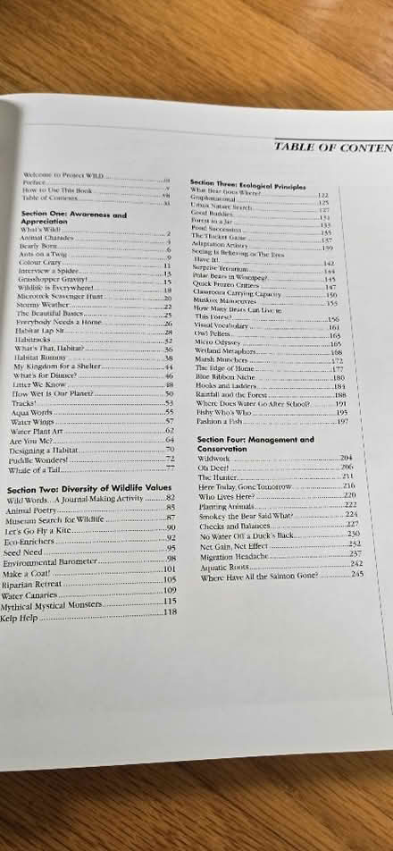 Photo of free Project Wild book (Bells Corners) #2