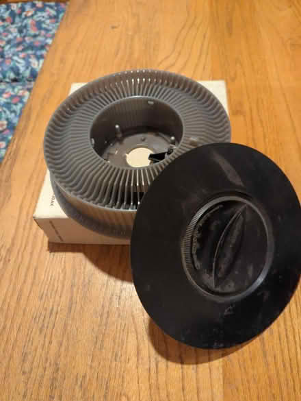 Photo of free 4 slide trays for slide projector (Duveneck/St. Francis) #1