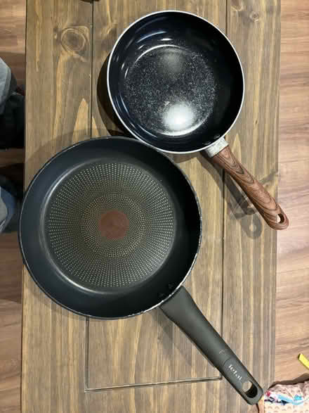 Photo of free 2 frying pans (Cathcart G44) #1