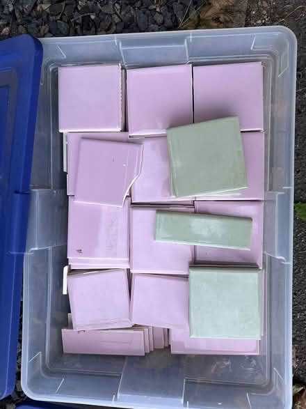 Photo of free Vintage bathroom tiles (Brockton) #1