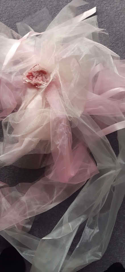Photo of free Pink net and ribbons (Ormskirk L39) #1
