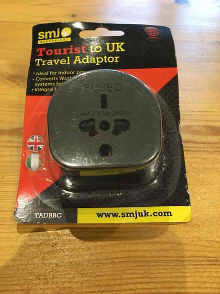 Photo of free Tourist to UK travel plug (West Midlands B31) #1