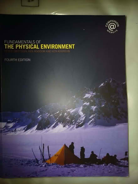Photo of free 'Physical environment' textbook (Stone Cross BN23) #1