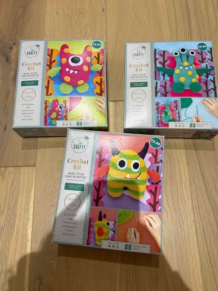 Photo of free Monster crochet kits (Hoddesdon EN11) #1
