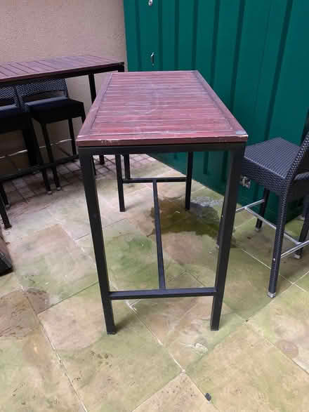 Photo of free 2 x outdoor tall bar tables (City Centre S1 2) #2