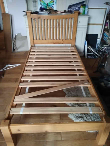 Photo of free 2 x single bed frames (Hastings TN34) #2
