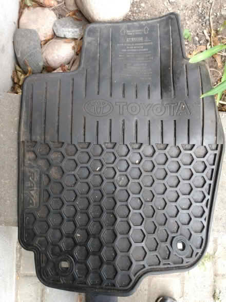 Photo of free Toyota RAV4 rubber floor mat (Near Baseline Rd. & Clyde Ave.) #1