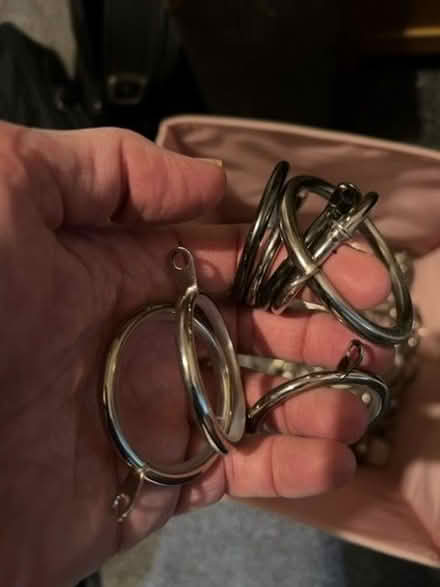 Photo of free Curtain rings (Woodchurch CH49) #3