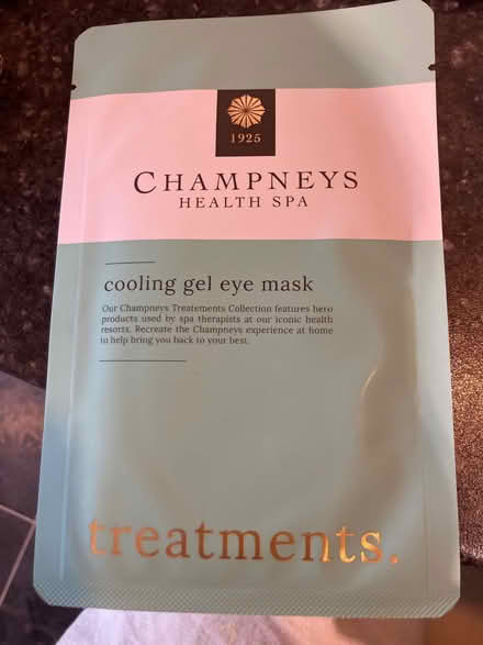 Photo of free Champneys Cooling gel eye mask (Bilton CV22) #1