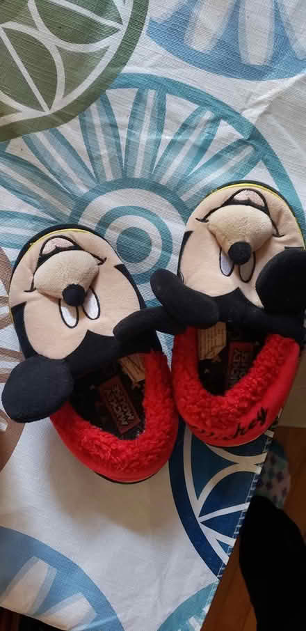Photo of free Size 9/10 mickey slippers (NE Yonkers) #1