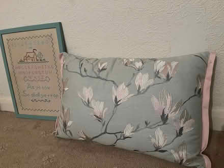 Photo of free Cross stitch vintage picture shabby chic cottage (Copley Hill WF17) #2