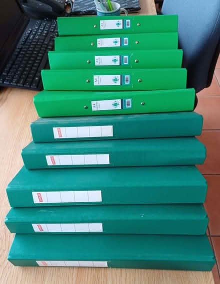 Photo of free 10 x A4 Ring Binder Folders (Chadwell Heath RM6) #2