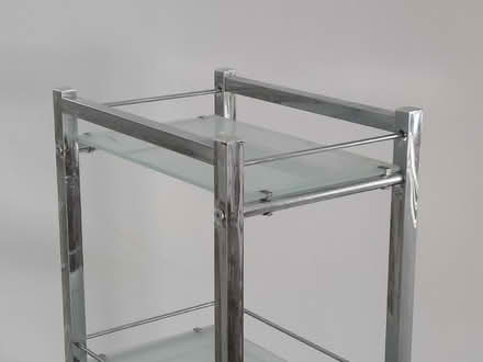 Photo of free Chrome and glass tower shelves (West Kirby CH48) #2