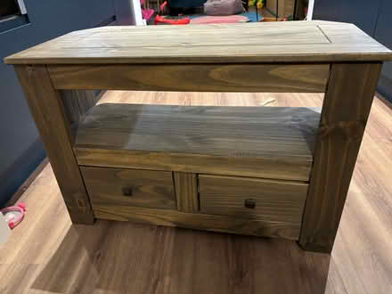 Photo of free Tv bench with 2 drawers (Cathcart G44) #2