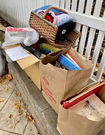Photo of free CURB ALERT - Miscellaneous items (19 Agassiz St., Cambridge MA) #1