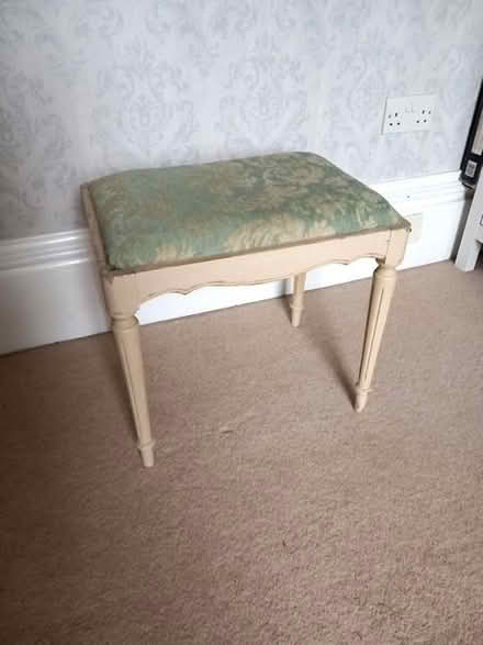 Photo of free Stool for dressing table (Kedleston Road DE22) #1