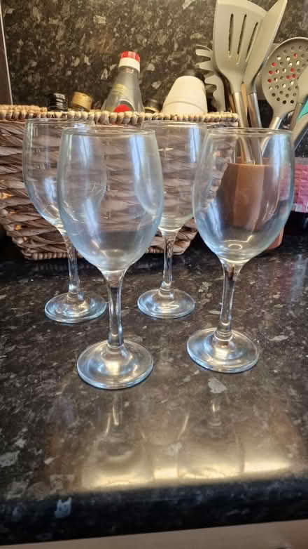 Photo of free Wine Glasses ×4 (Bagshot, Surrey) #1