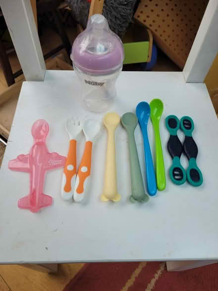 Photo of free Baby weaning spoons and bottle (Bath, BA1) #1