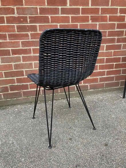 Photo of free Vintage style wicker chair (Copley Hill WF17) #3