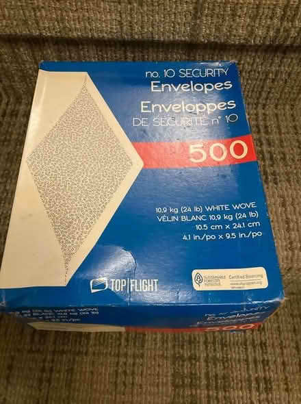 Photo of free Box Enveopes - Pre-printed return (Midtown East) #1