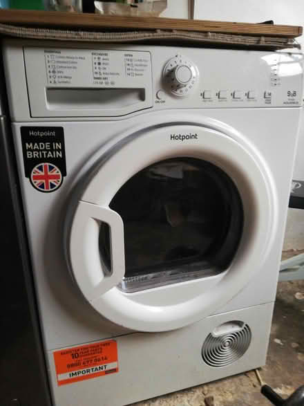 Photo of free 9kg Tumble dryer. Not fully working (Romford RM2) #1