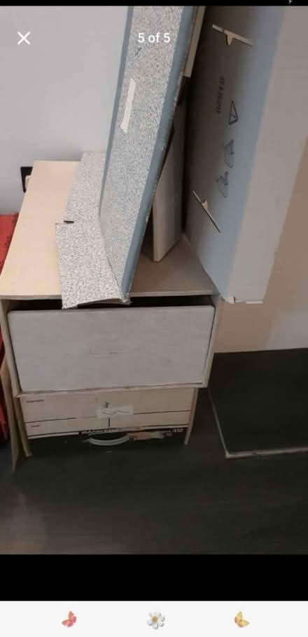Photo of free Three large drawer cardboard storag (Farlington PO9) #1
