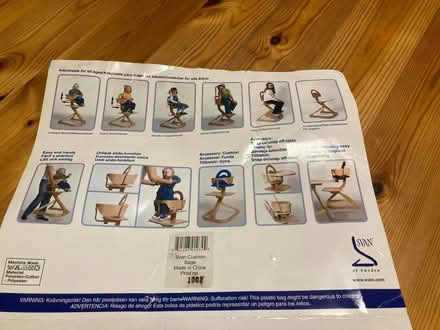 Photo of free Svan adjustable high chair (South Croydon (CR2)) #4