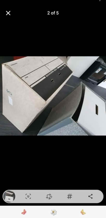 Photo of free Three large drawer cardboard storag (Farlington PO9) #2