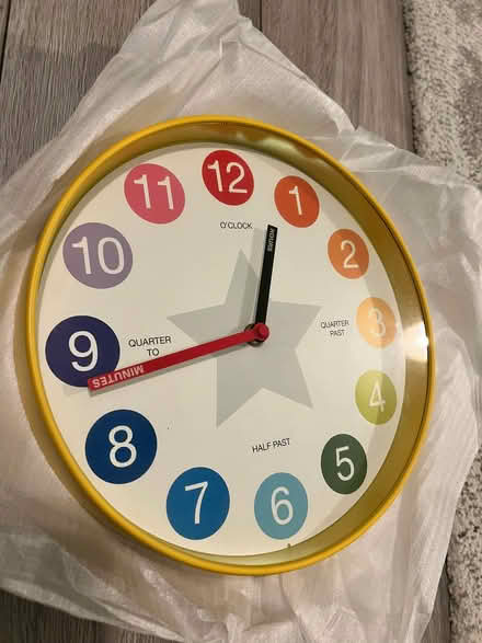 Photo of free Wall clock - kids (Brays Grove CM18) #2