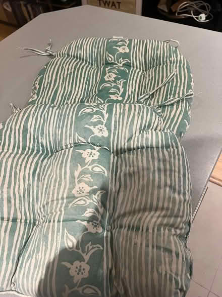 Photo of free 2 chair cushions (Shepherd’s bush) #1
