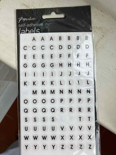 Photo of free Alphabet stickers (Southport PR9) #1