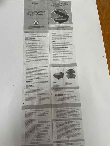Photo of free Posner Waffle Maker (East Sheen) #3