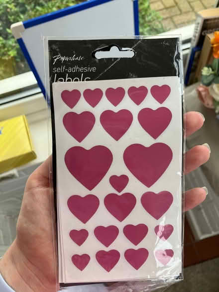 Photo of free Paperchase heart stickers (Southport PR9) #1