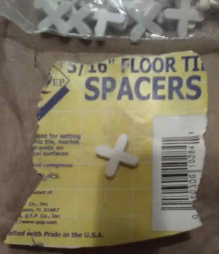 Photo of free Floor Tile Spacers 5/16" (Reisterstown, MD 21136) #1