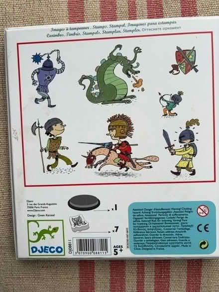 Photo of free Djeco ink stamps (Horn's Mill SG13) #2