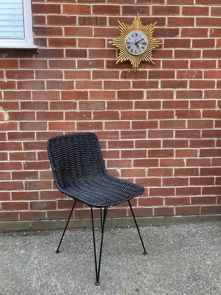 Photo of free Vintage style wicker chair (Copley Hill WF17) #1