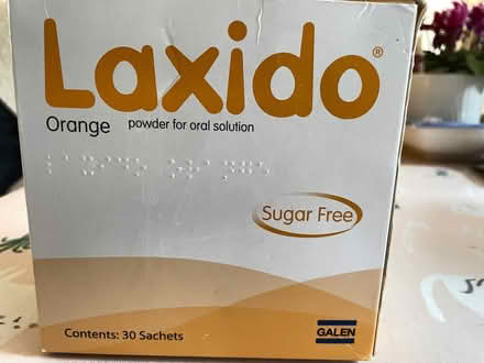 Photo of free Unused Laxido sachets (out of date) (Finchampstead RG40) #1