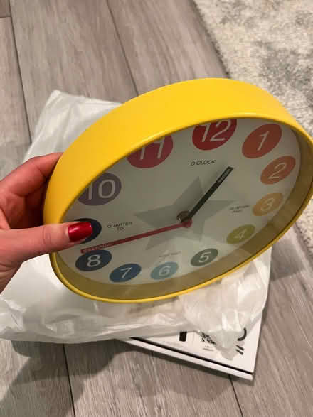 Photo of free Wall clock - kids (Brays Grove CM18) #1