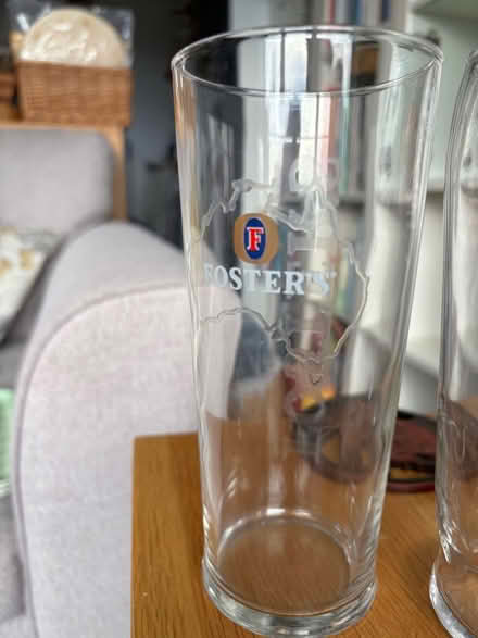 Photo of free Beer glasses x 3 (hastings TN34) #2