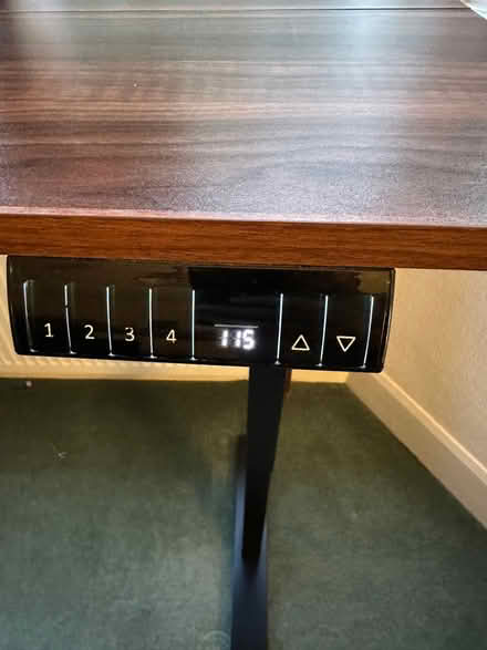Photo of free Adjustable office desk and chair (CR0) #4