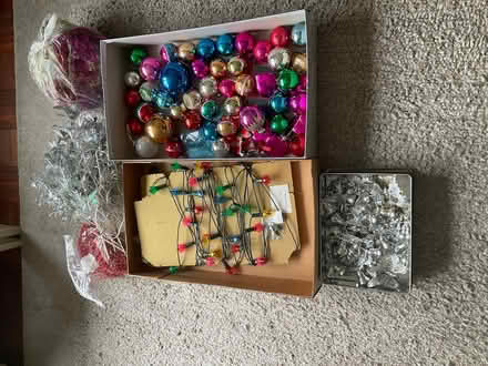 Photo of free Christmas tree and decorations (Chalfont St Giles HP8) #1