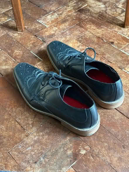 Photo of free Men’s black dress shoes (HA0) #2