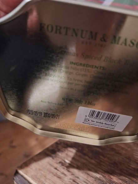 Photo of free Fortnum and Mason speciality tea (crouch end, N8) #3
