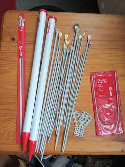 Photo of free Knitting needles (Salfords) #1