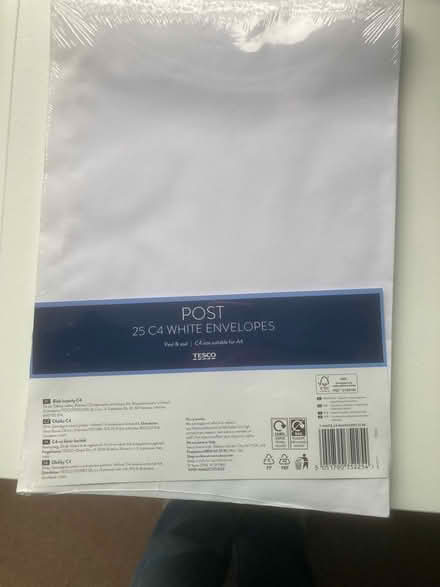 Photo of free C4 white envelopes (Timperley WA15) #1